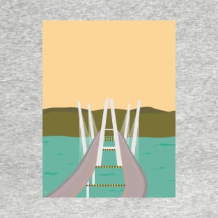 Tappan Zee Bridge, Hudson River, New York T-Shirt